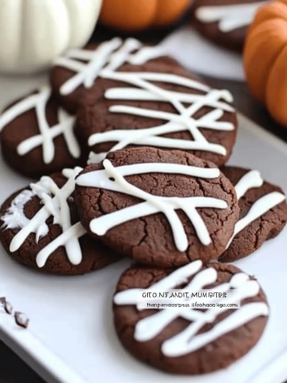 Chocolate Pumpkin Cut Out Cookies for a Festive Halloween Treat 2 Chocolate Pumpkin Cut Out Cookies