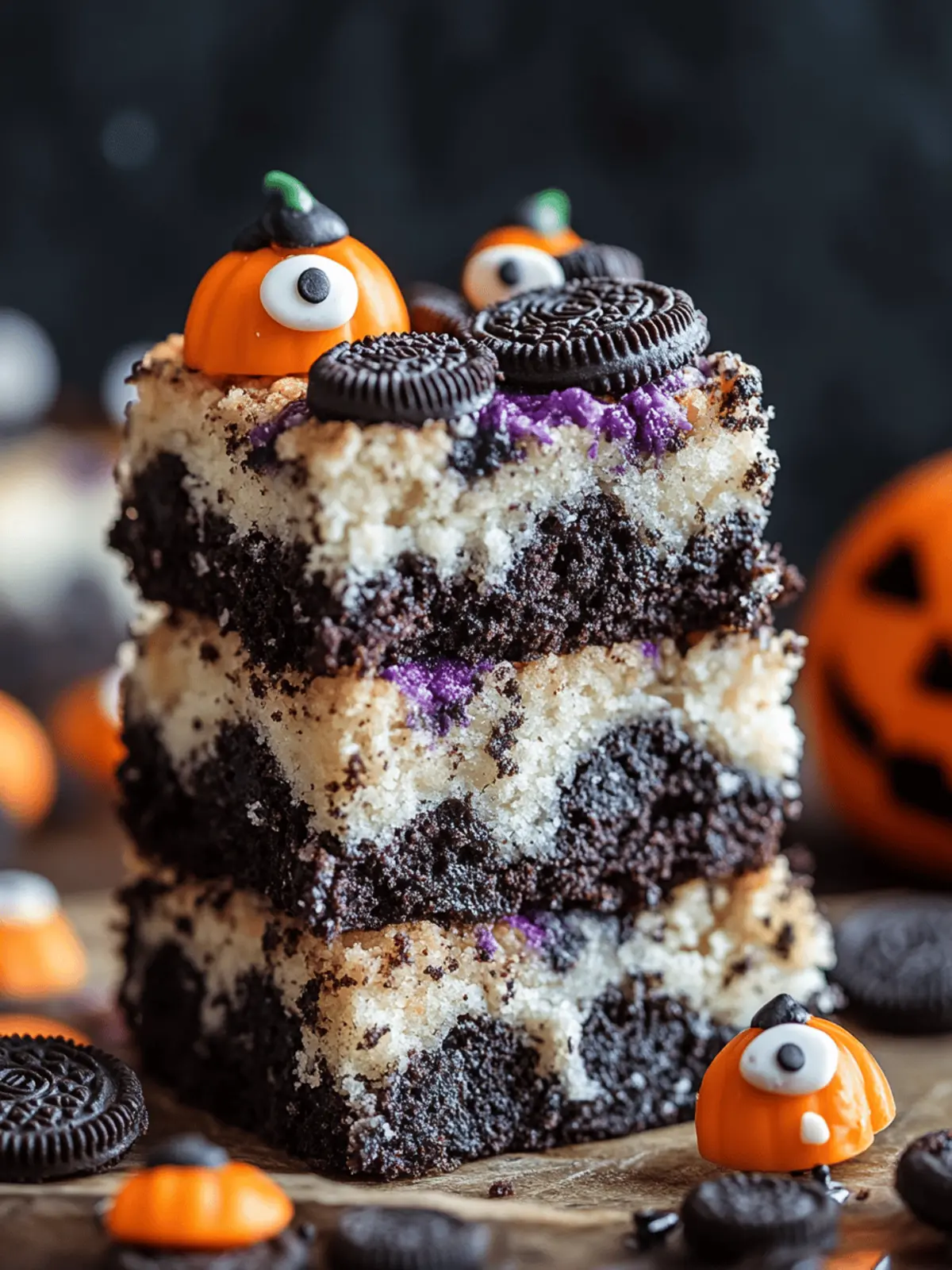Spooky Halloween Oreo Cake Bars for a Hauntingly Good Treat 3 Spooky Halloween Oreo Cake Bars