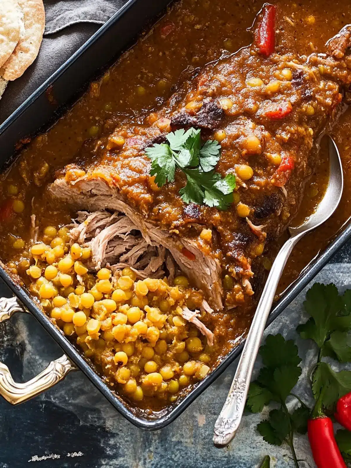 Slow Cook Pork Korma and Split Pea Curry for Family Feast 4 Slow Cook Pork Korma and Split Pea Curry