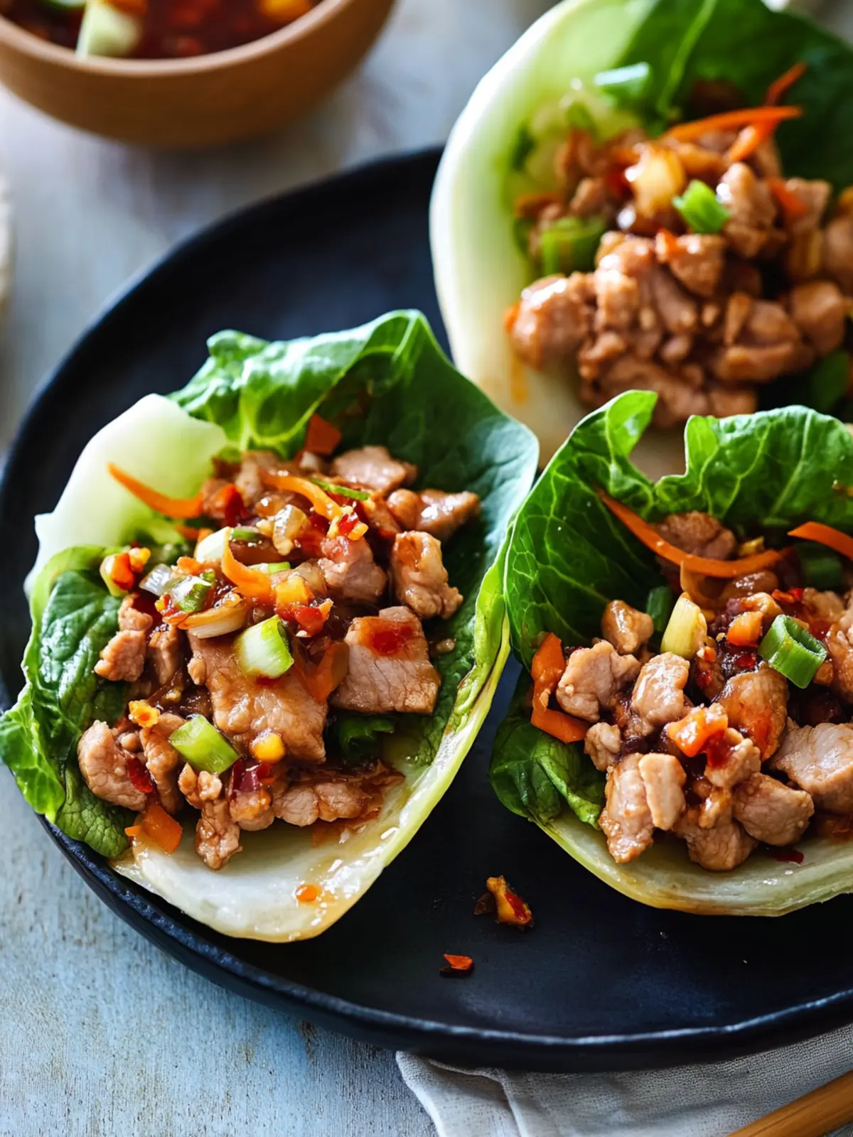 Savory Pork San Choy Bow: Quick Lettuce Wrap Delight 3 Pork San Choy Bow