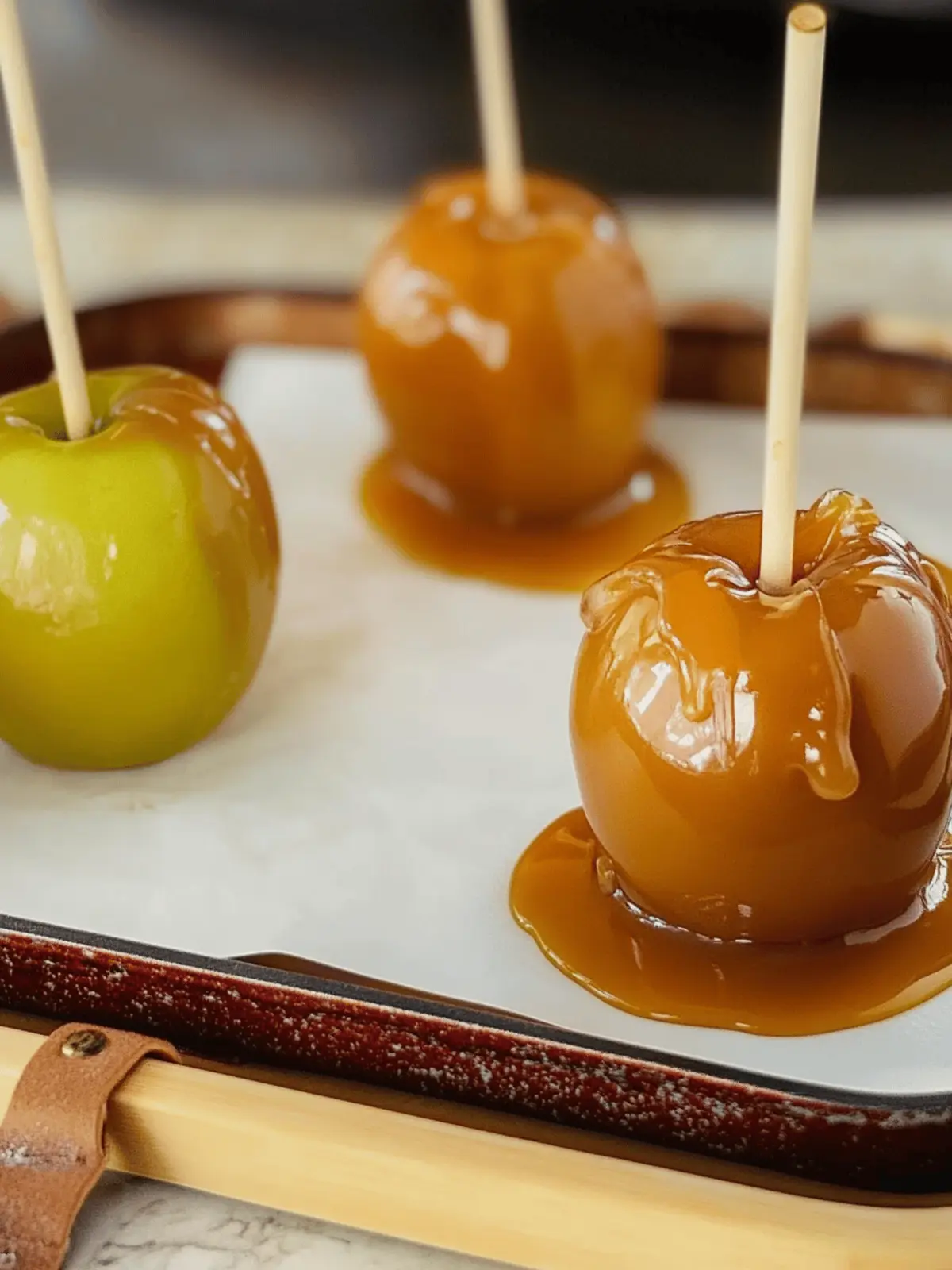 Homemade Caramel Candy Apples