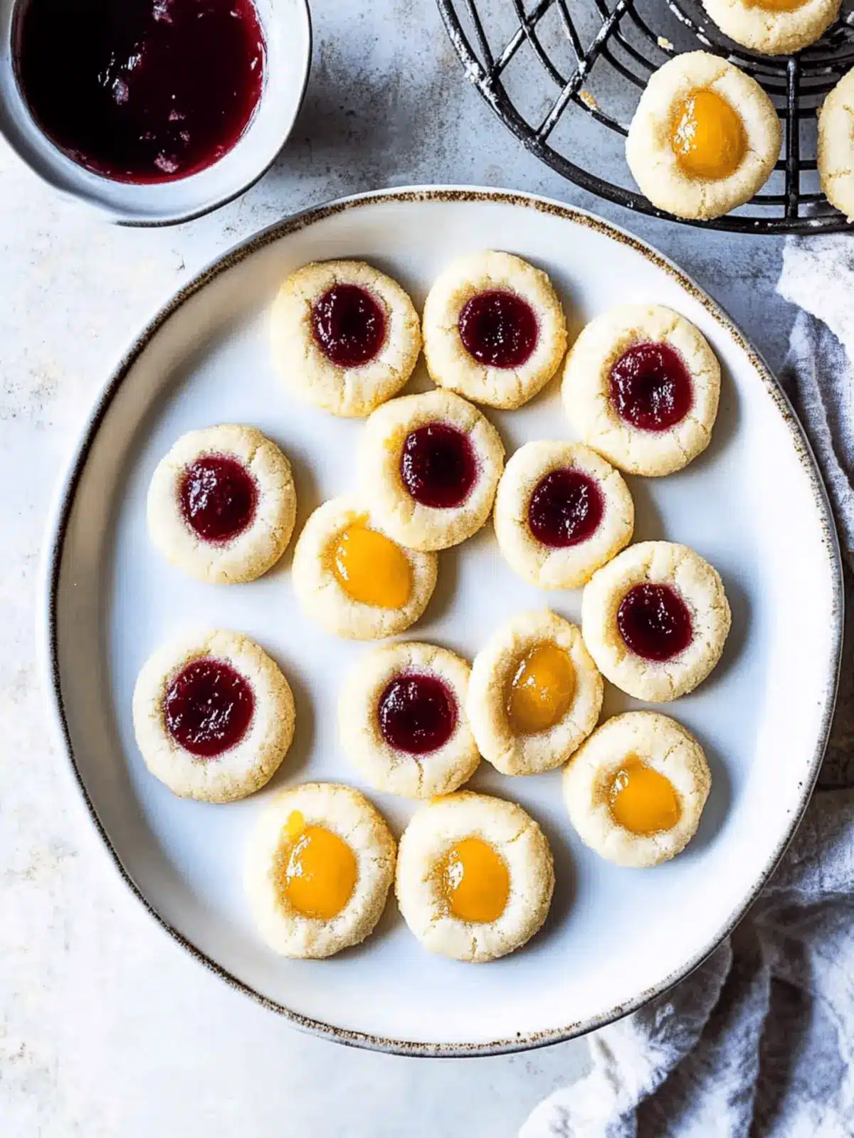 Thumbprint Cookies