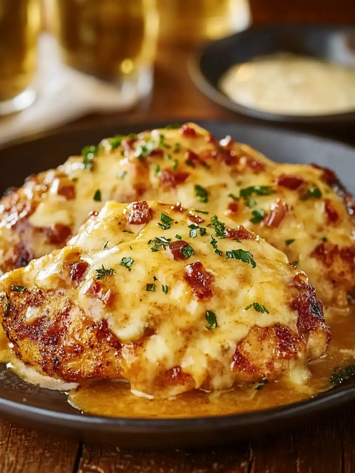 Texas Roadhouse Smothered Chicken With Jack Cheese
