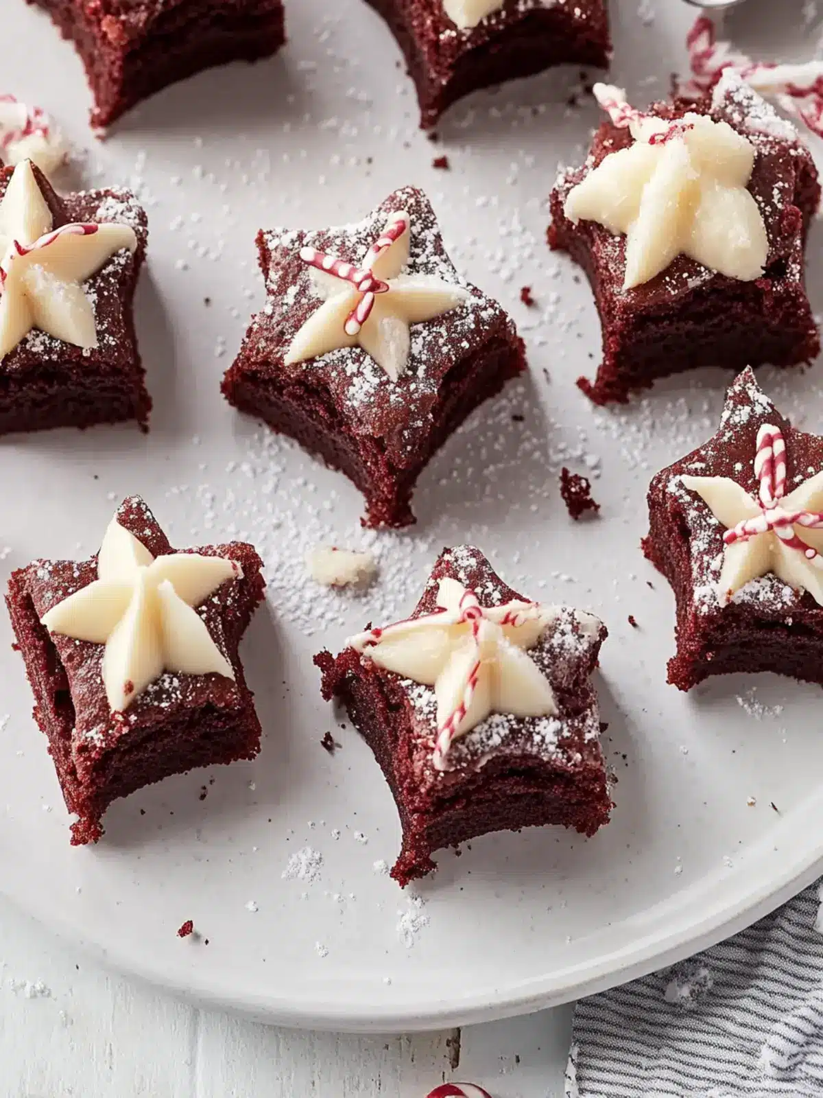 Decadent 5-Star Brownie Bites with a Sweet Surprise! 4 5-Star Brownie Bites