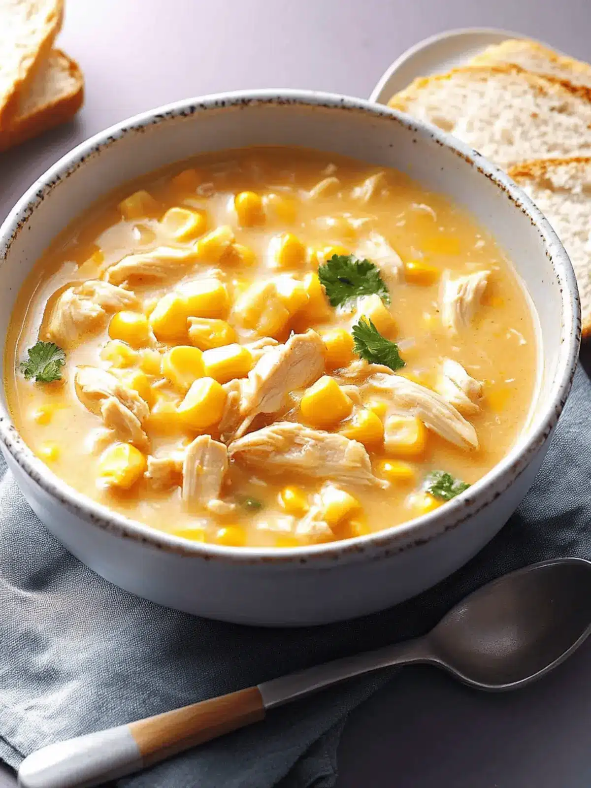 Zippy Chicken and Corn Chowder