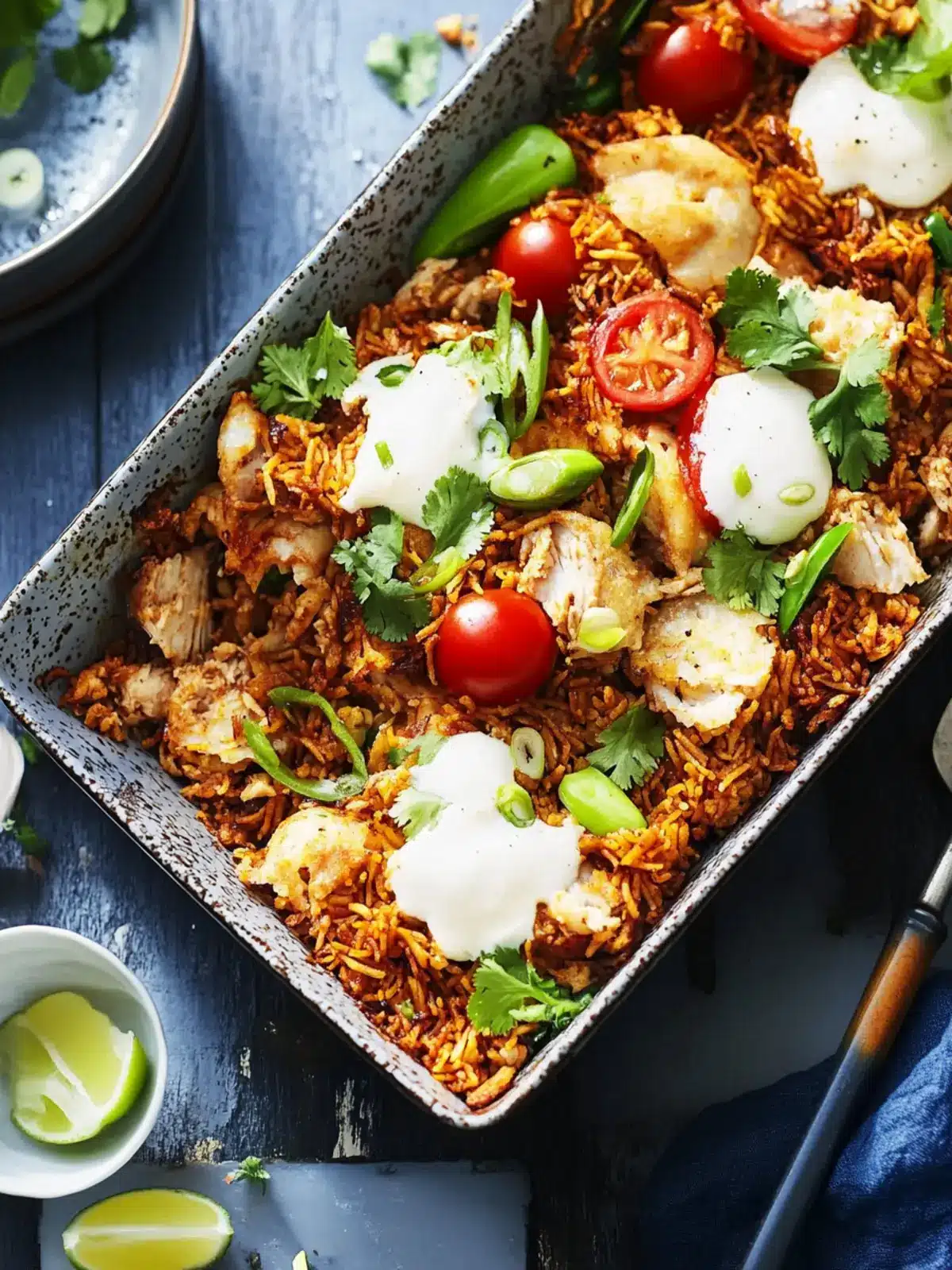 Nasi Goreng Tray Bake