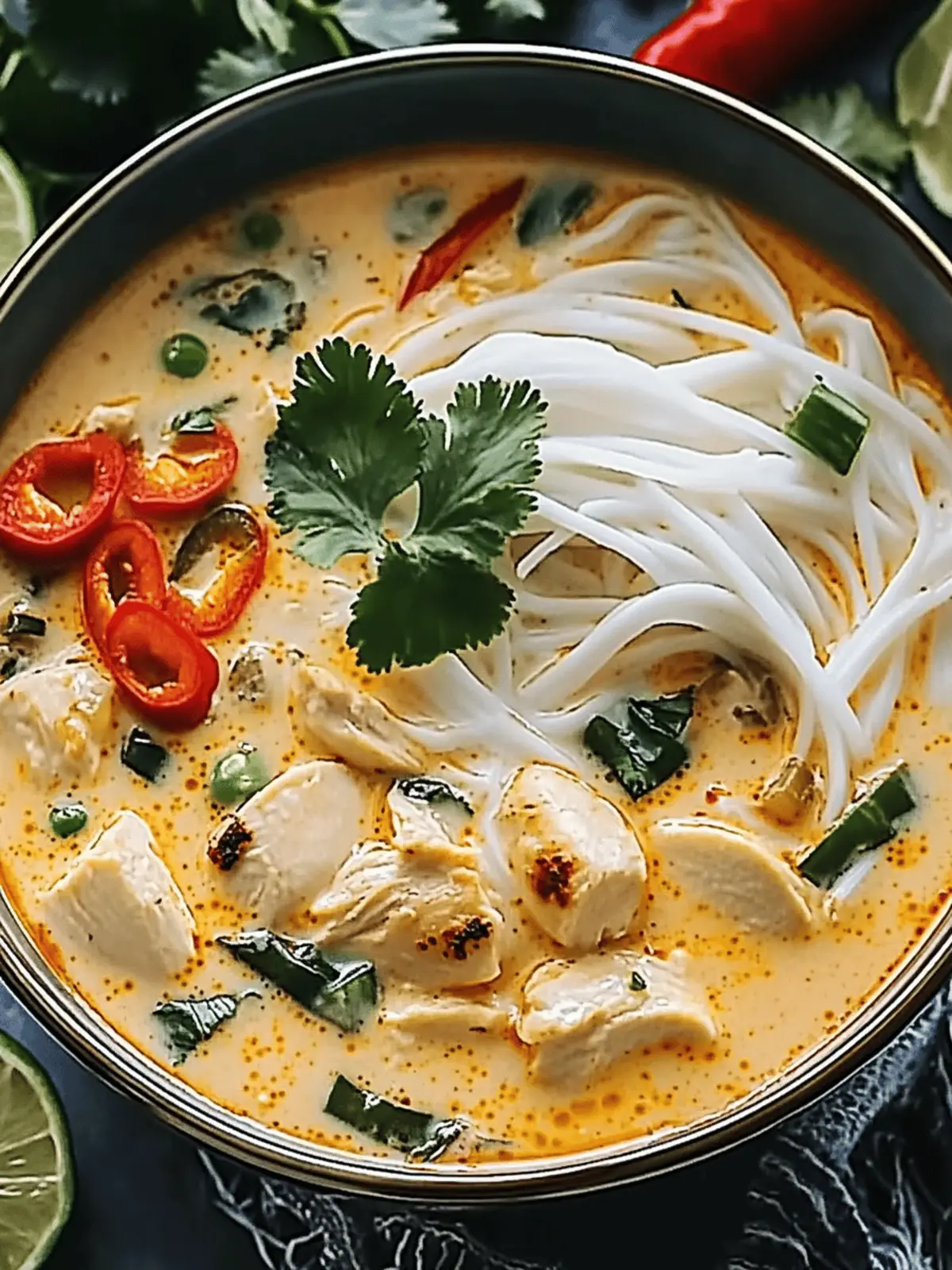 Quick and Flavorful Easy Thai Chicken Soup Recipe