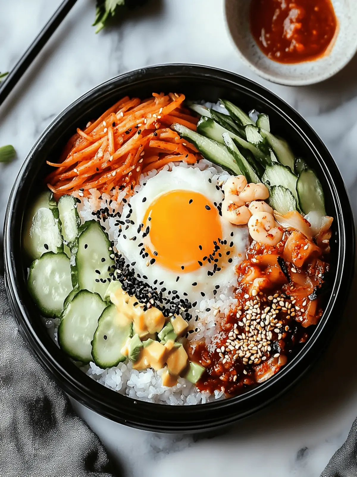 Korean Bibimbap: A Wholesome Bowl of Vibrant Flavors 3 Korean Bibimbap
