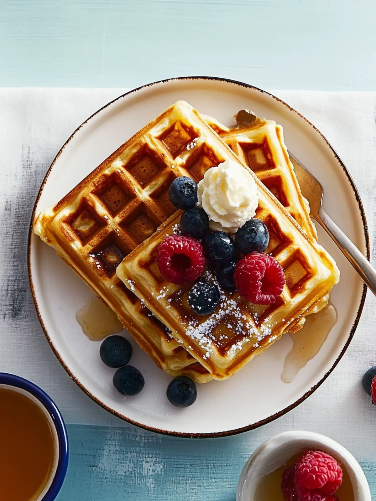 Ultimate Fluffy Buttermilk Waffles for Cozy Weekend Brunch 4 Buttermilk Waffles