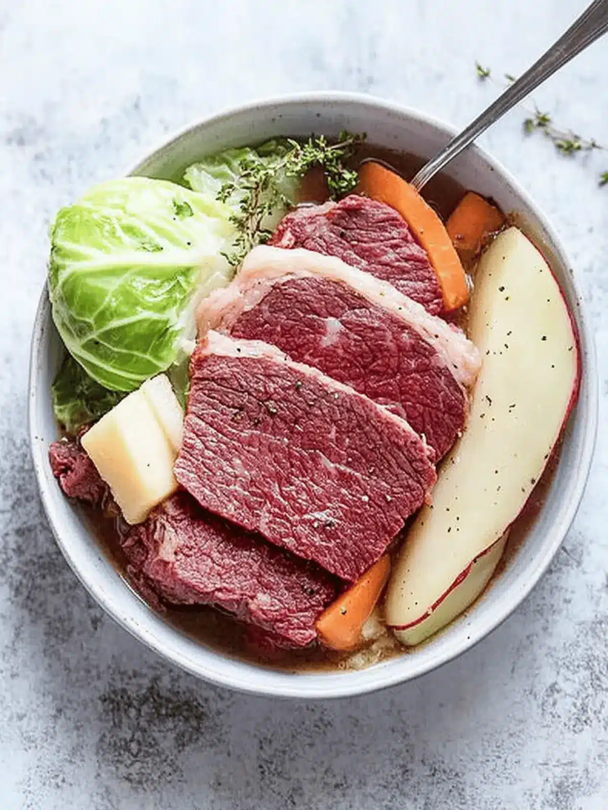 Savory Corned Beef and Cabbage: A Comfort Food Delight 4 Corned Beef and Cabbage