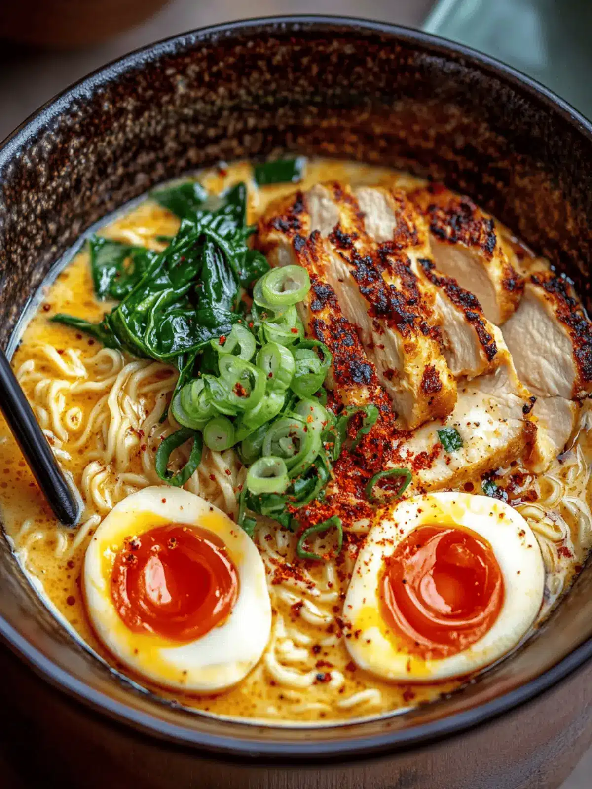 Fiery Chicken Ramen With Creamy Garlic Sauce: A Cozy Weeknight Meal 3 Fiery Chicken Ramen With Creamy Garlic Sauce: Your Quick Dinner Fix