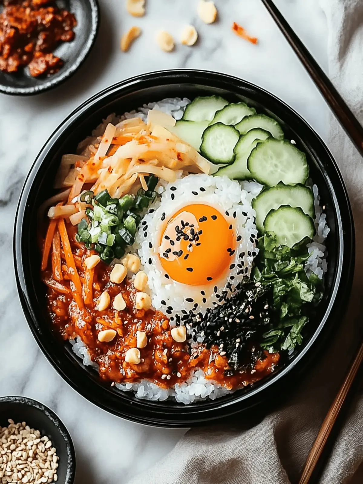 Korean Bibimbap: A Wholesome Bowl of Vibrant Flavors 4 Korean Bibimbap