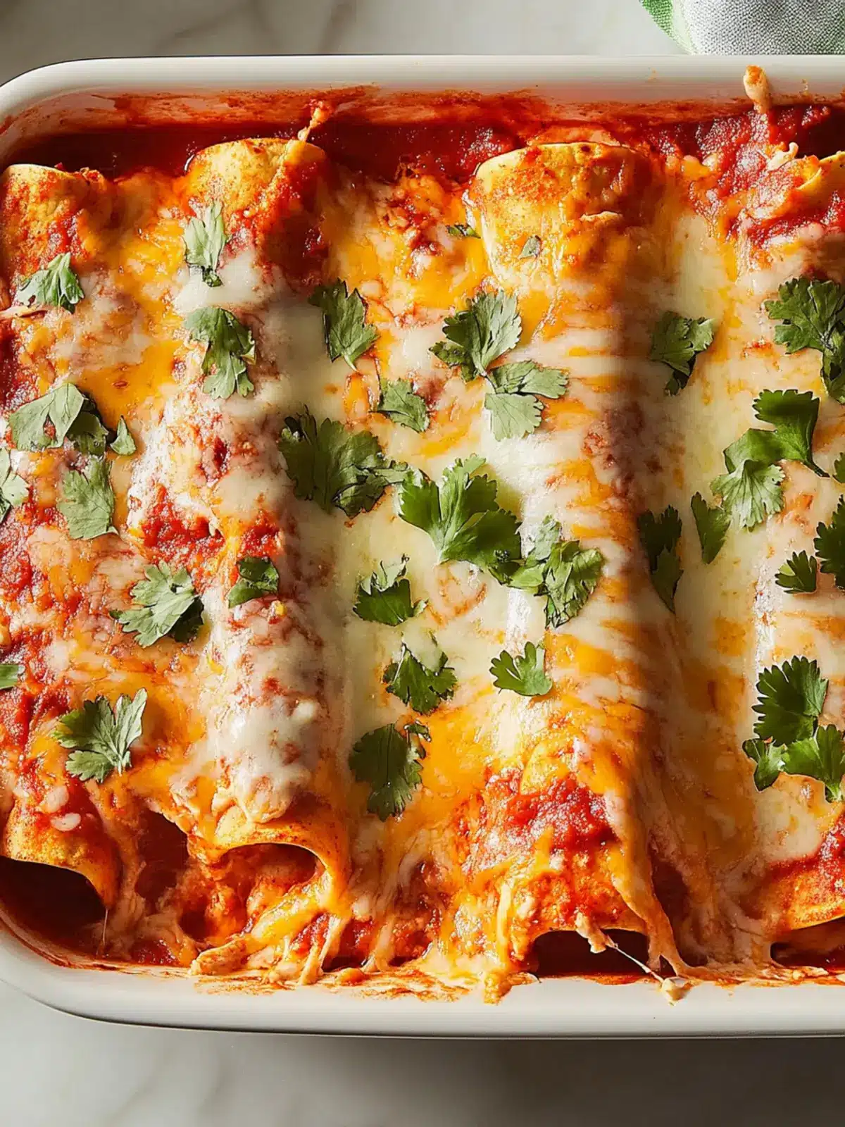 Flavorful Chicken Enchiladas with Homemade Sauce in 60 Minutes 2 Chicken Enchiladas
