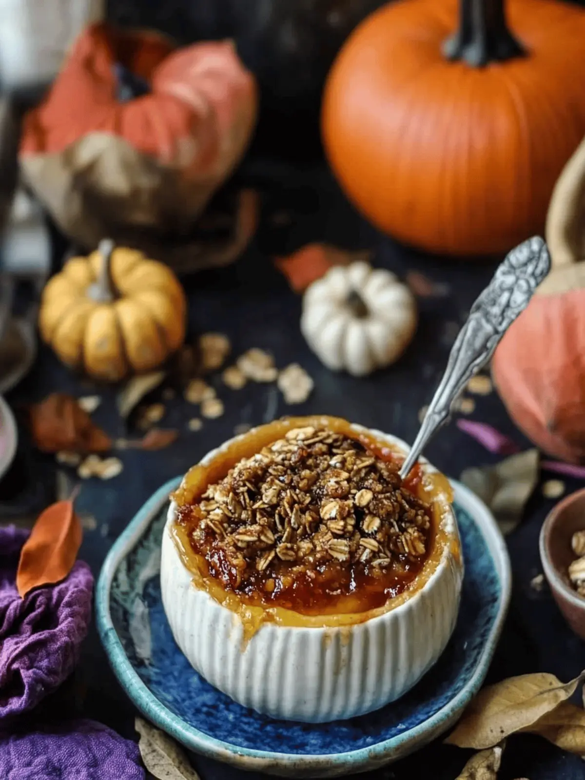 Brûlée Your Breakfast with Pumpkin Pie Oatmeal Delight 3 Pumpkin Pie Oatmeal Brûlée