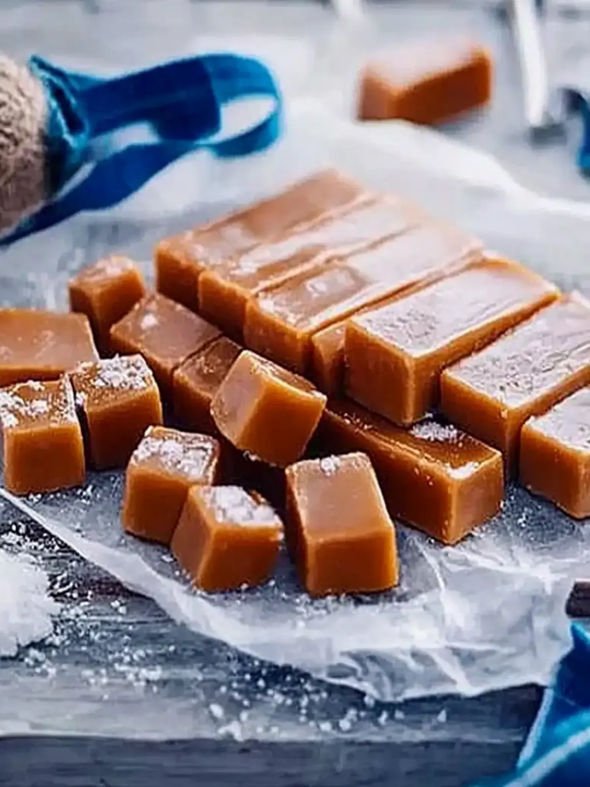 Sweet miso caramels