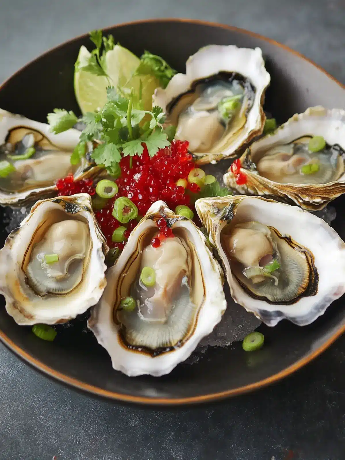Steamed raw oysters è¸çè
