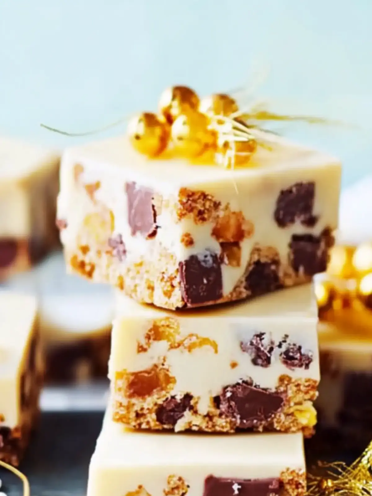 Christmas chocolate tiffin
