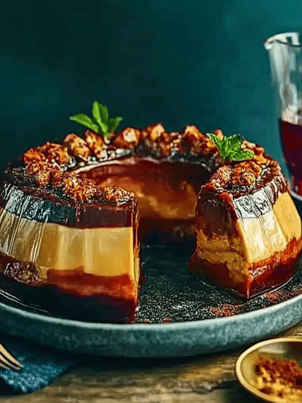 Mexican chocoflan