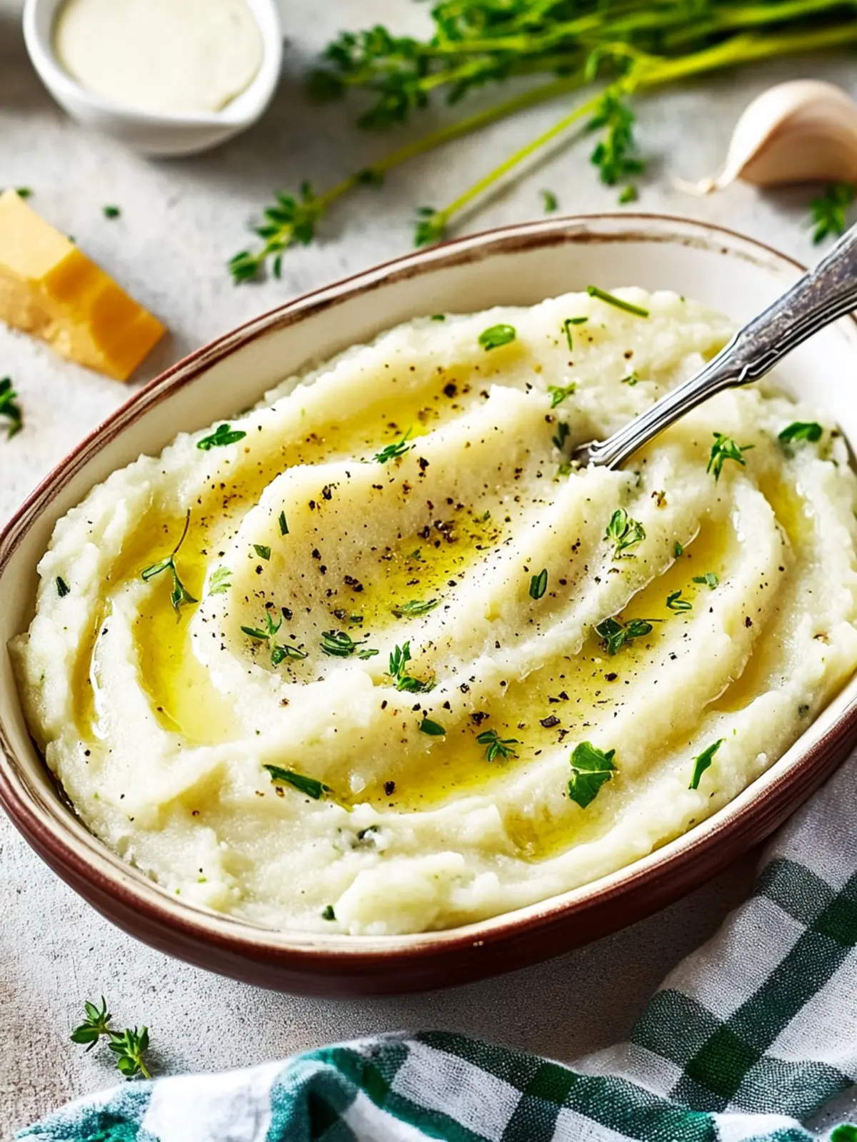 Garlic and Herb Buttery Mash: Comfort Food Bliss in 35 Minutes 3 Garlic and Herb Buttery Mash