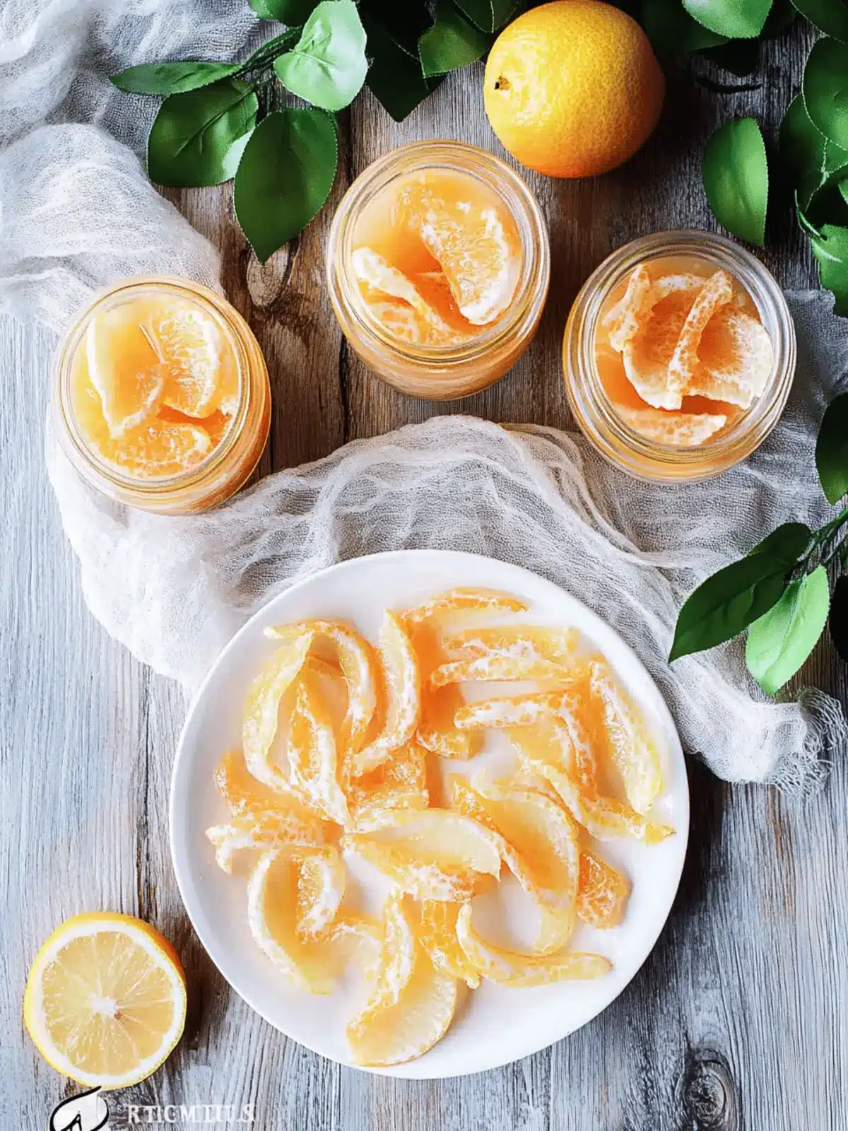 Lemon and Orange Mixed Peel
