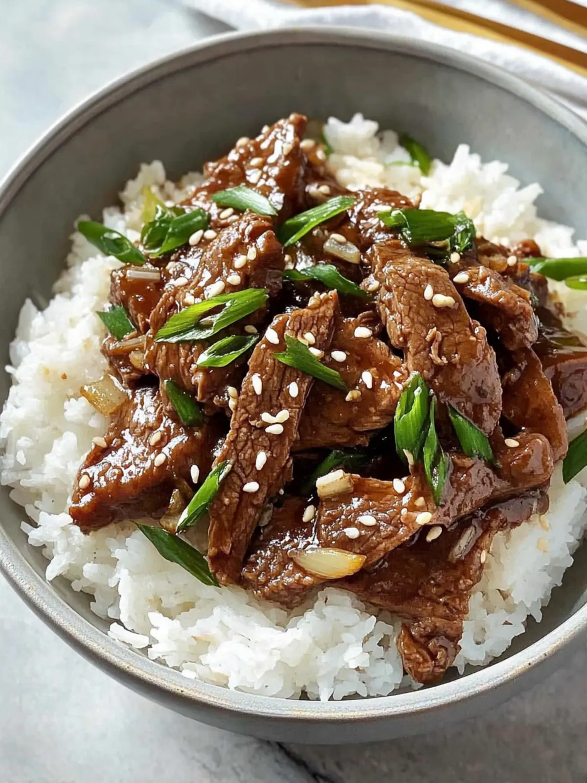 Slow-Cooker Mongolian Beef