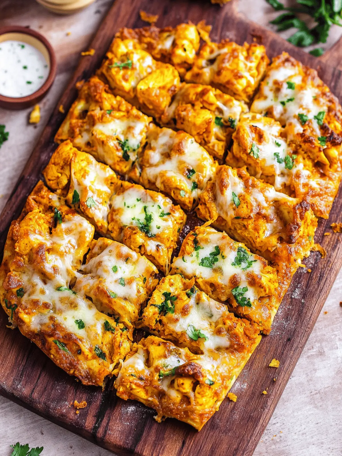 Tandoori Chicken Garlic Bread: Cheesy Comfort You ll Crave 4 Tandoori Chicken Garlic Bread