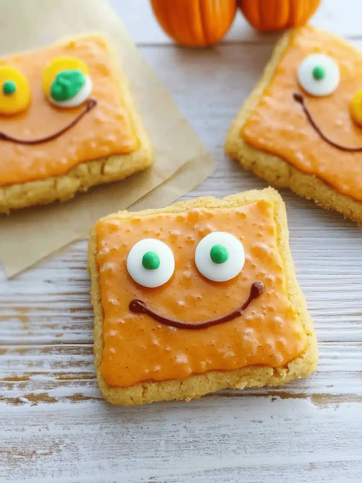 Spookley Square Pumpkin Cookies That Kids Will Adore 4 Spookley Square Pumpkin Cookies