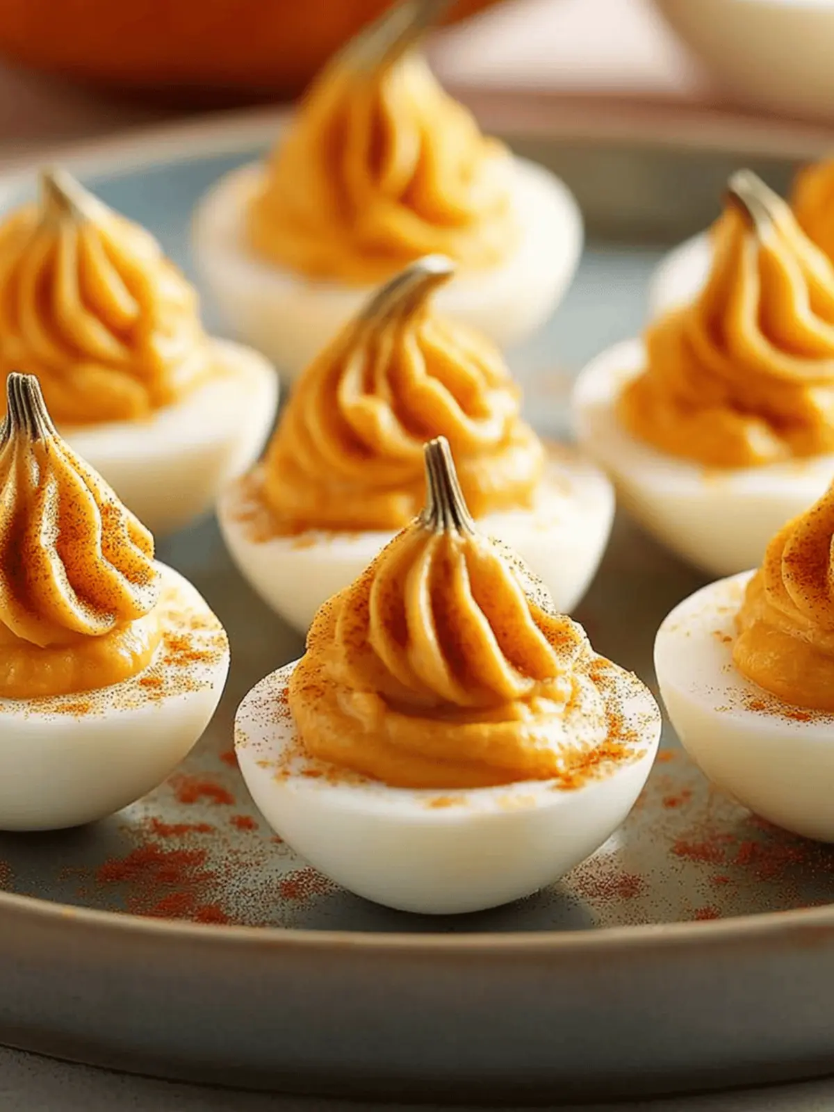 Pumpkin Patch Deviled Eggs: Foolproof Peeling & Festive Style