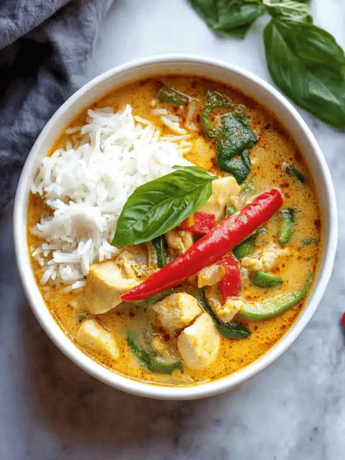 Irresistible Panang Curry: Creamy Comfort with Vegan Options 3 Panang Curry