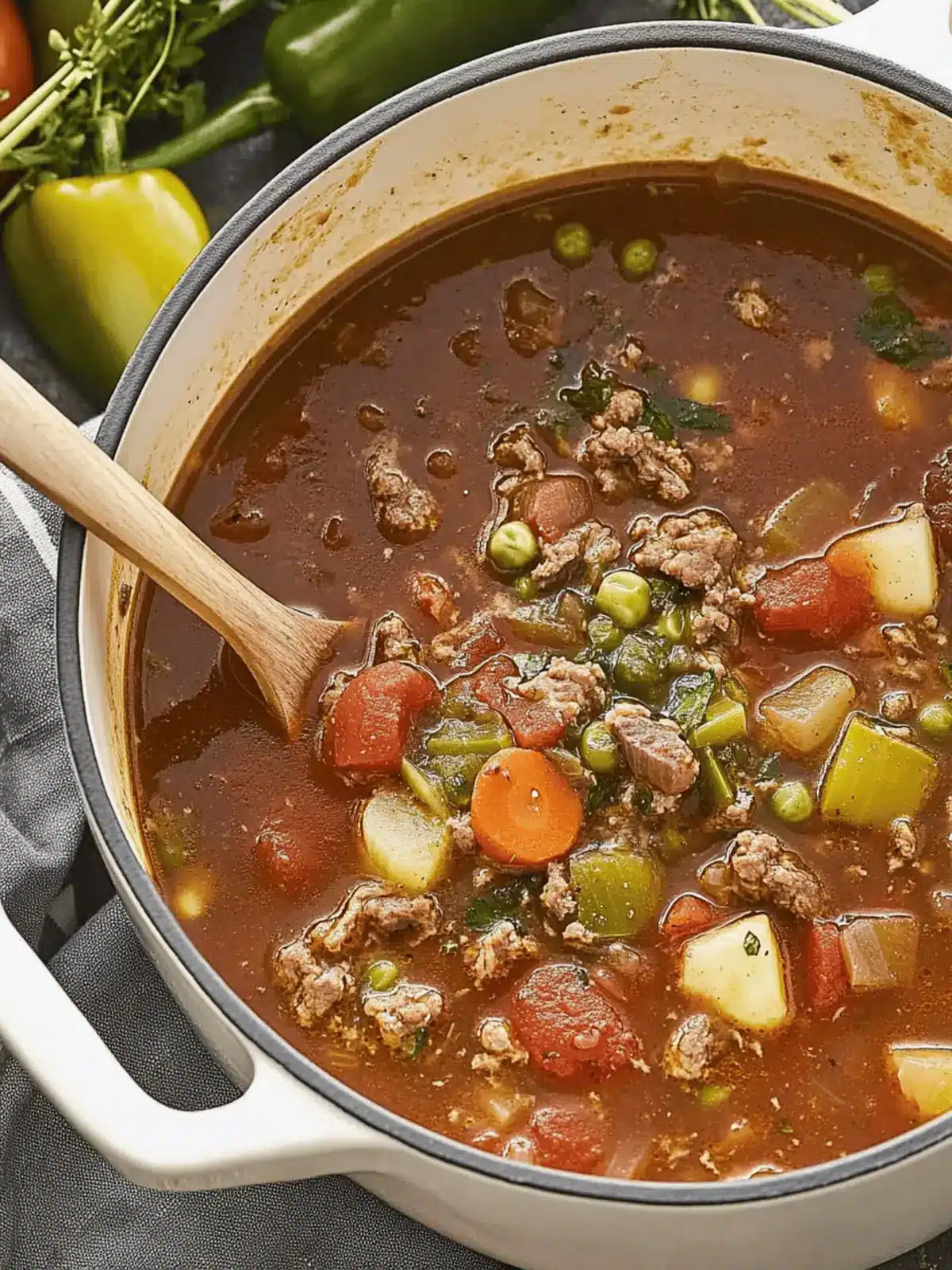 Hearty Vegetable Beef Soup That Warms Your Soul 2 Hearty Vegetable Beef Soup That Warms Your Soul