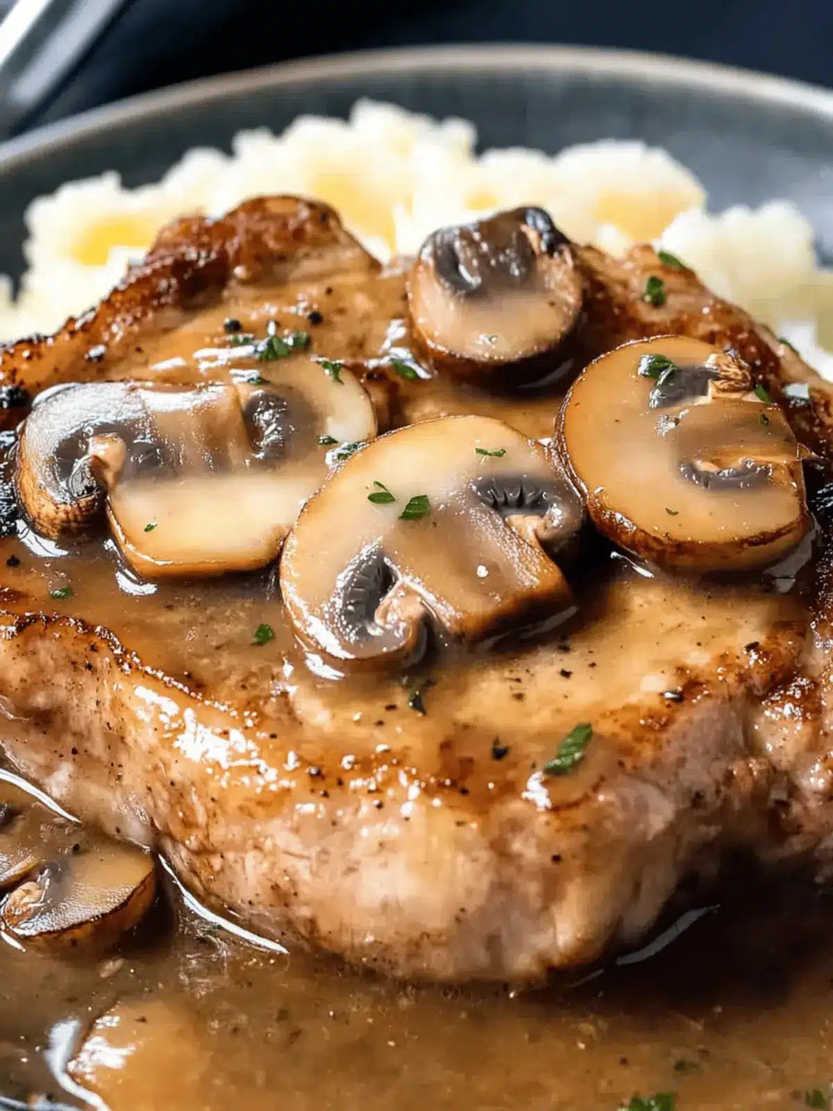 Mouthwatering Mushroom Pork Chops for a Cozy Family Dinner 2 Mouthwatering Mushroom Pork Chops for a Cozy Family Dinner