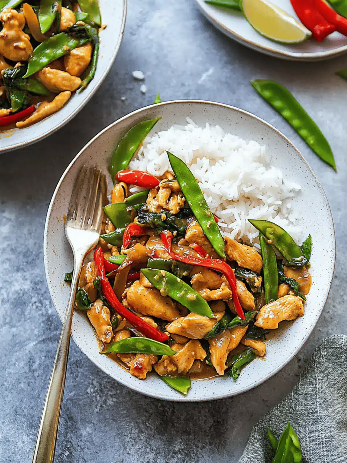 Savory Peanut Satay Chicken Stir-Fry Ready in 30 Minutes 3 Peanut Satay Chicken Stir Fry