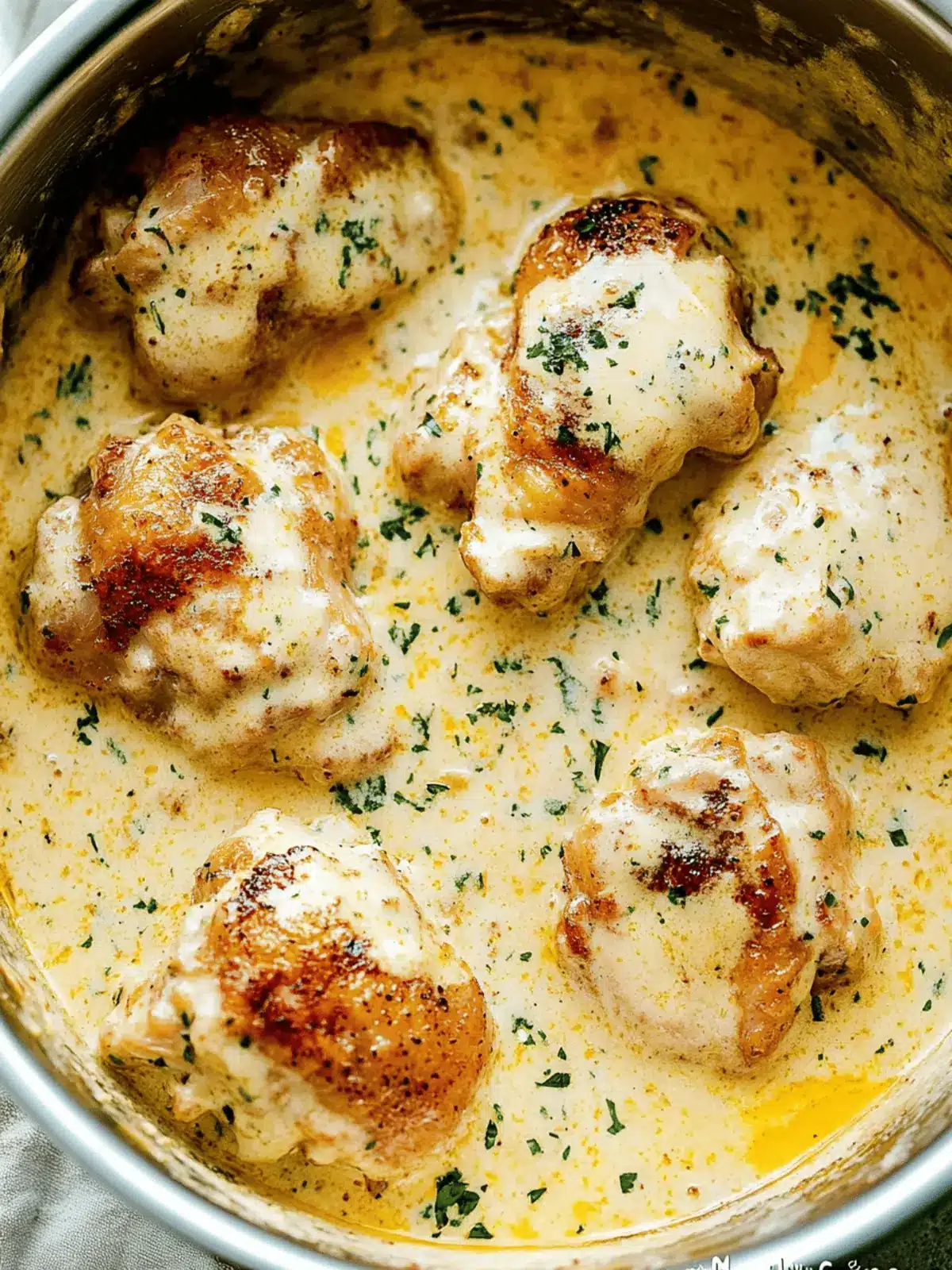 Creamy Oven Baked Chicken Thighs Your New Dinner Delight