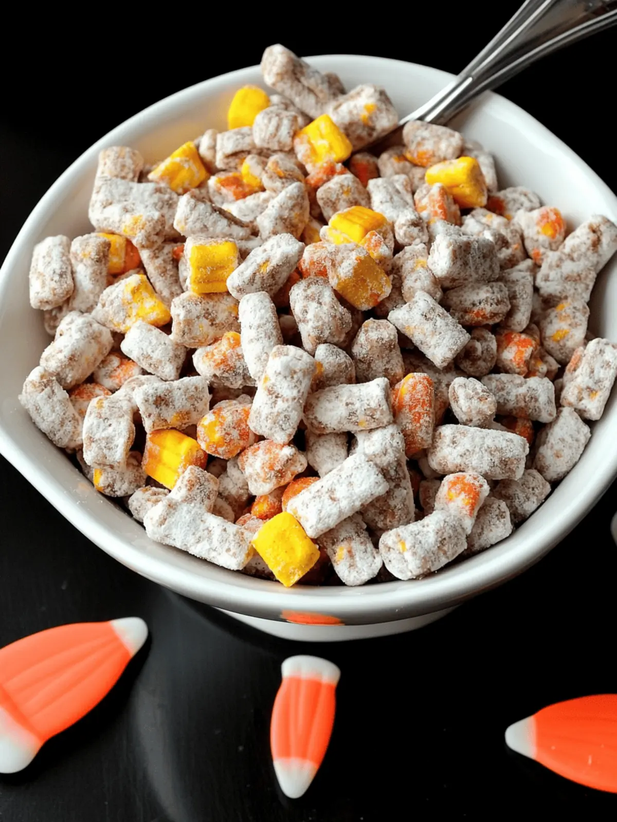 Delicious Halloween Puppy Chow: A Fun Treat for Everyone 4 Halloween Puppy Chow