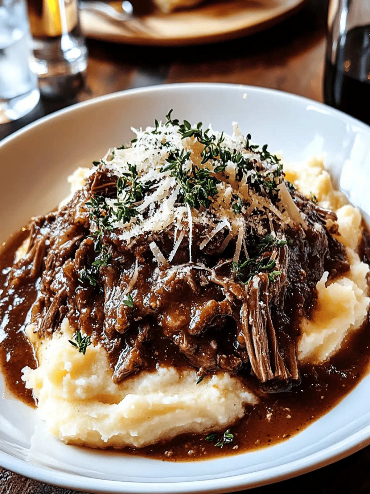 Comforting Short Rib Ragu with Parmesan Mashed Potatoes 4 Short Rib Ragu with Parmesan Mashed Potatoes
