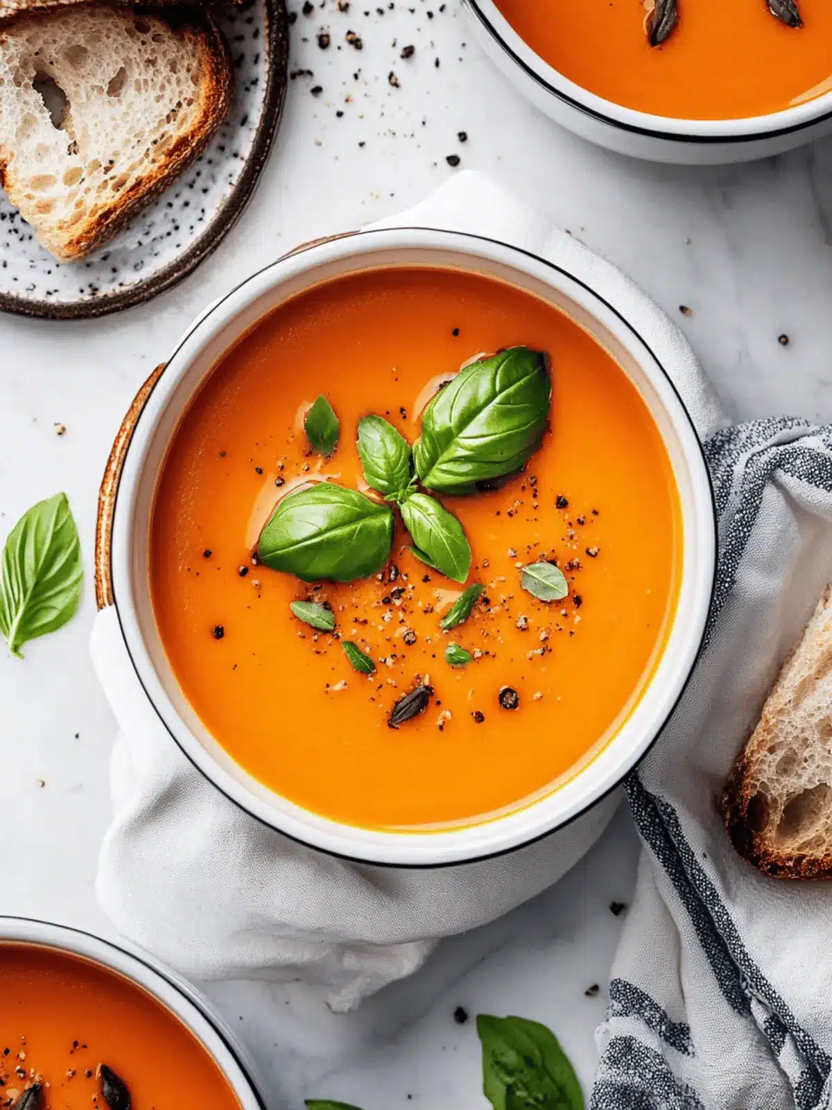 Cozy Up with Middle-of-Winter Creamy Tomato Soup Delight 4 Middle-of-Winter Creamy Tomato Soup (Canned Tomatoes)