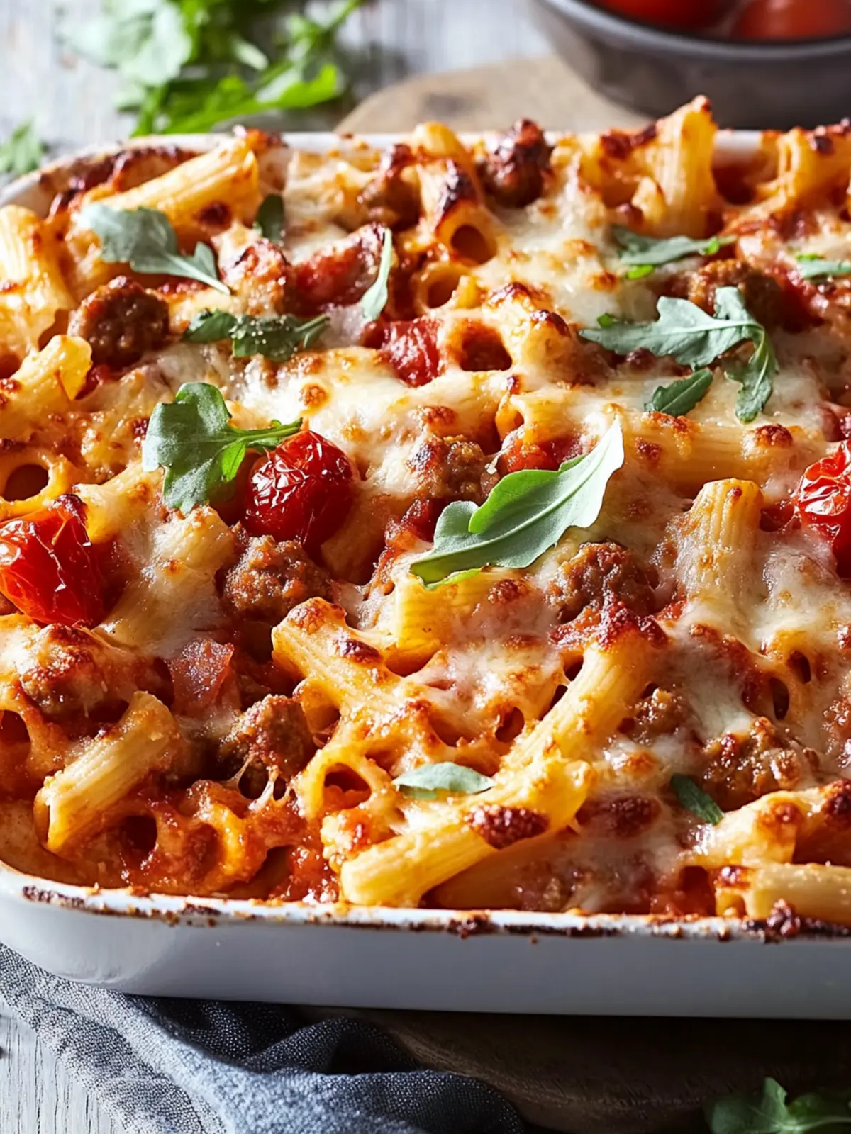 Quick Sausage Pasta Bake: Family-Friendly Dinner in 30 Minutes 3 Quick Sausage Pasta Bake