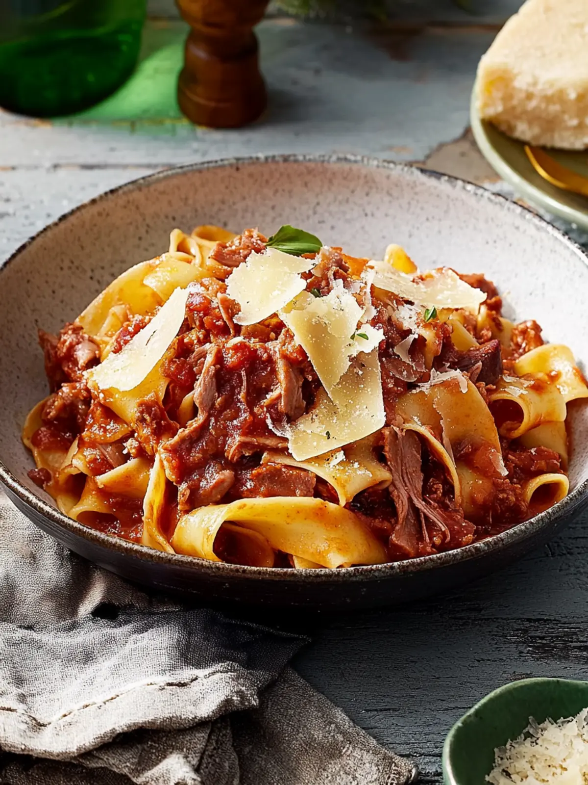 Savory Slow Cooked Lamb Shank Ragu with Pappardelle Delight 4 Slow Cooked Lamb Shank Ragu with Pappardelle