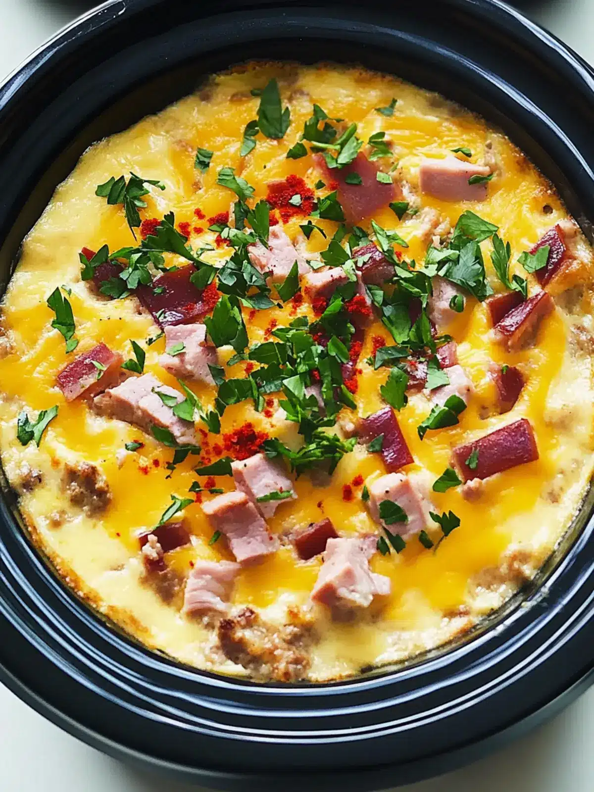 Savory Overnight Crock-Pot Breakfast Casserole for Lazy Mornings 3 Overnight Crock-Pot Breakfast Casserole