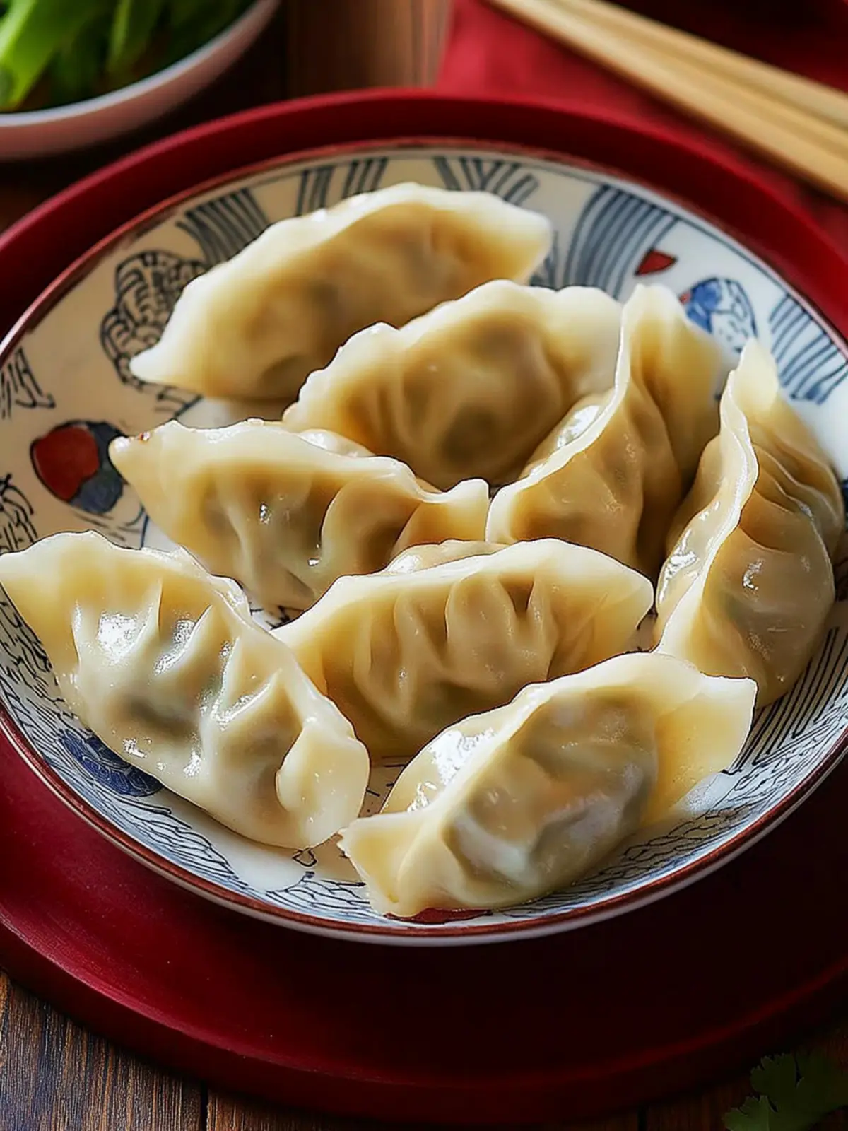 Asian Chicken Dumplings