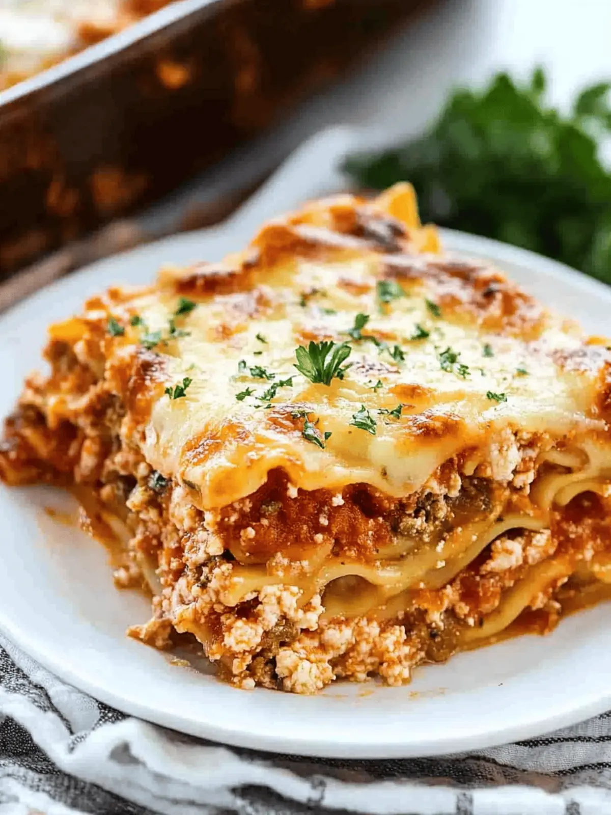 Easy Homemade Lasagna: Your New Family Favorite Recipe 4 Easy Homemade Lasagna