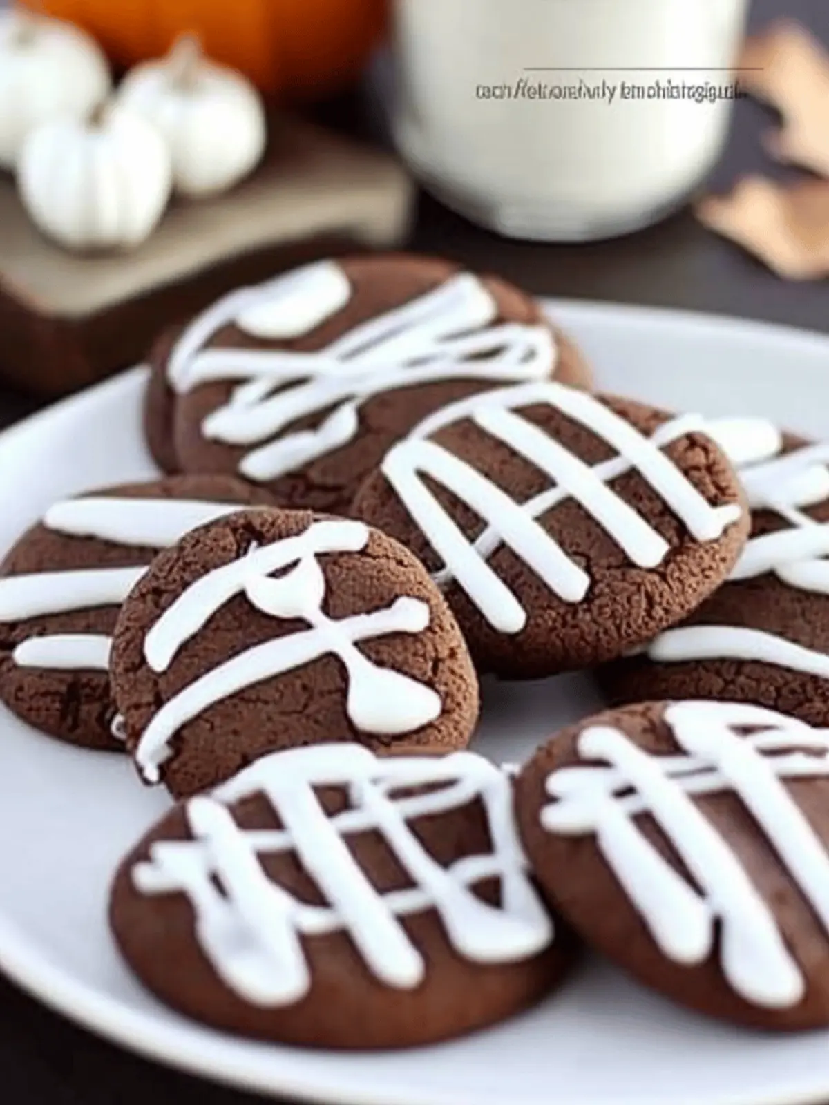 Chocolate Pumpkin Cut Out Cookies for a Festive Halloween Treat 3 Chocolate Pumpkin Cut Out Cookies