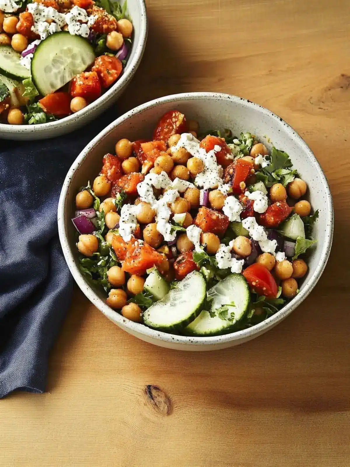 Buffalo Chickpea Salad