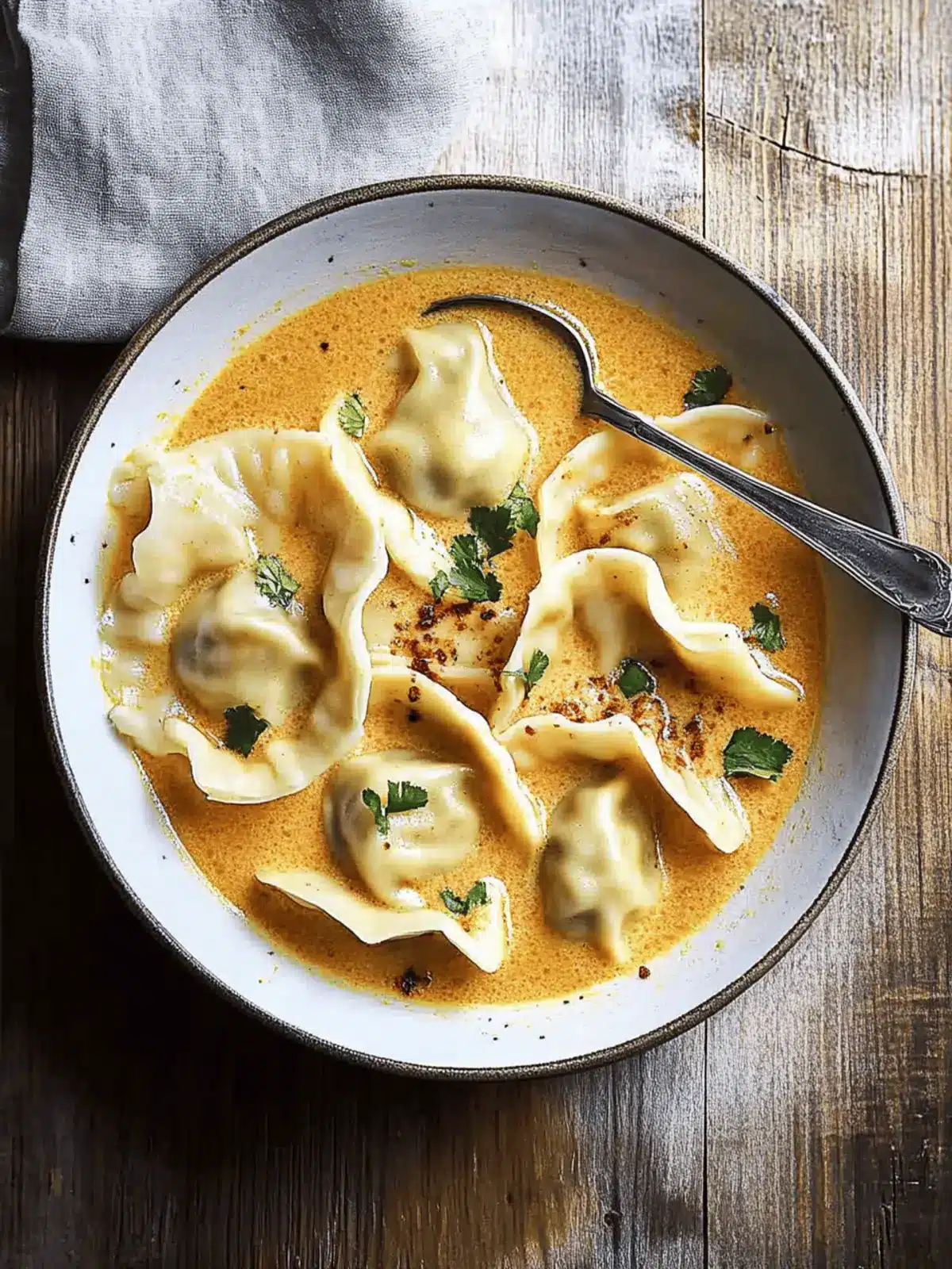Thai Coconut Curry Dumpling Soup: Quick and Cozy Comfort! 3 Thai Coconut Curry Dumpling Soup