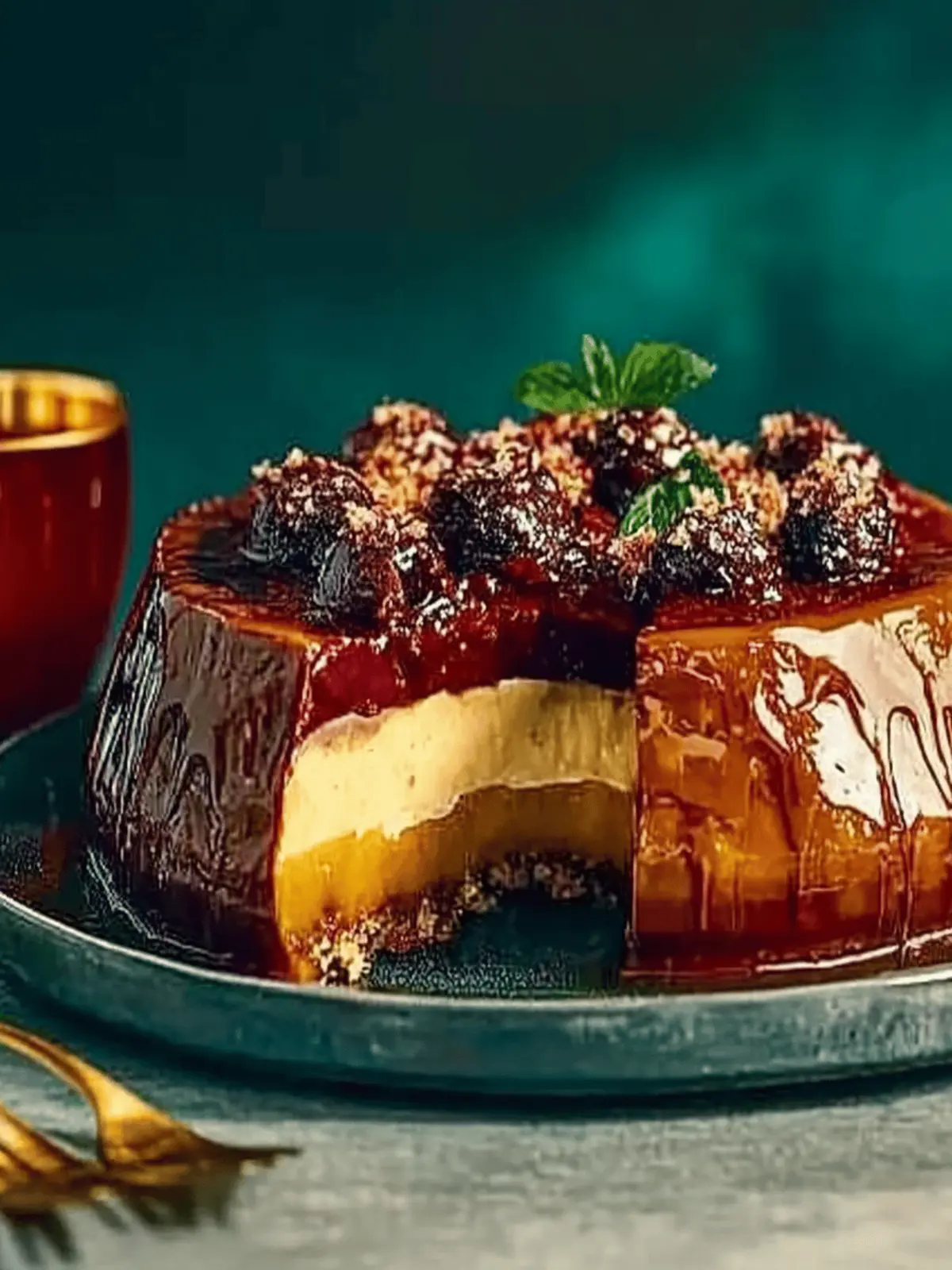Mexican chocoflan