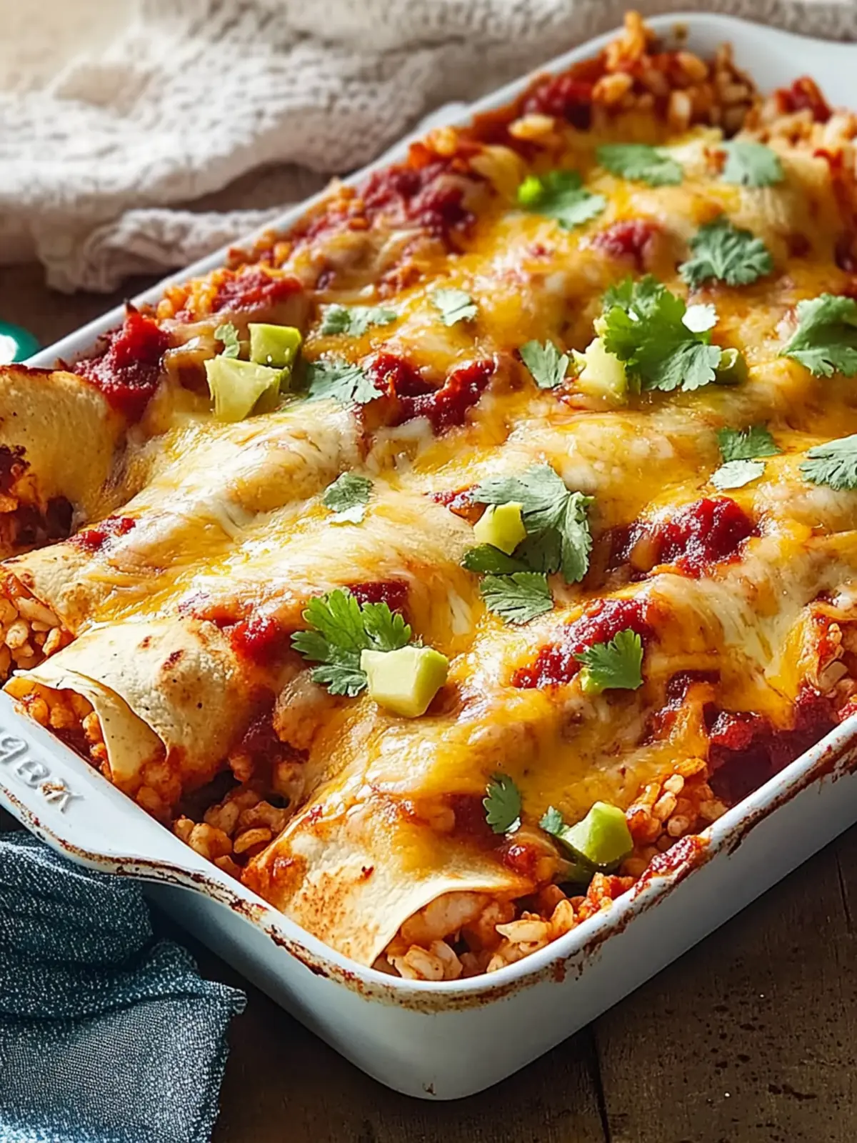 Delicious Chicken and Rice Enchiladas for Easy Family Dinners 3 Chicken and Rice Enchiladas