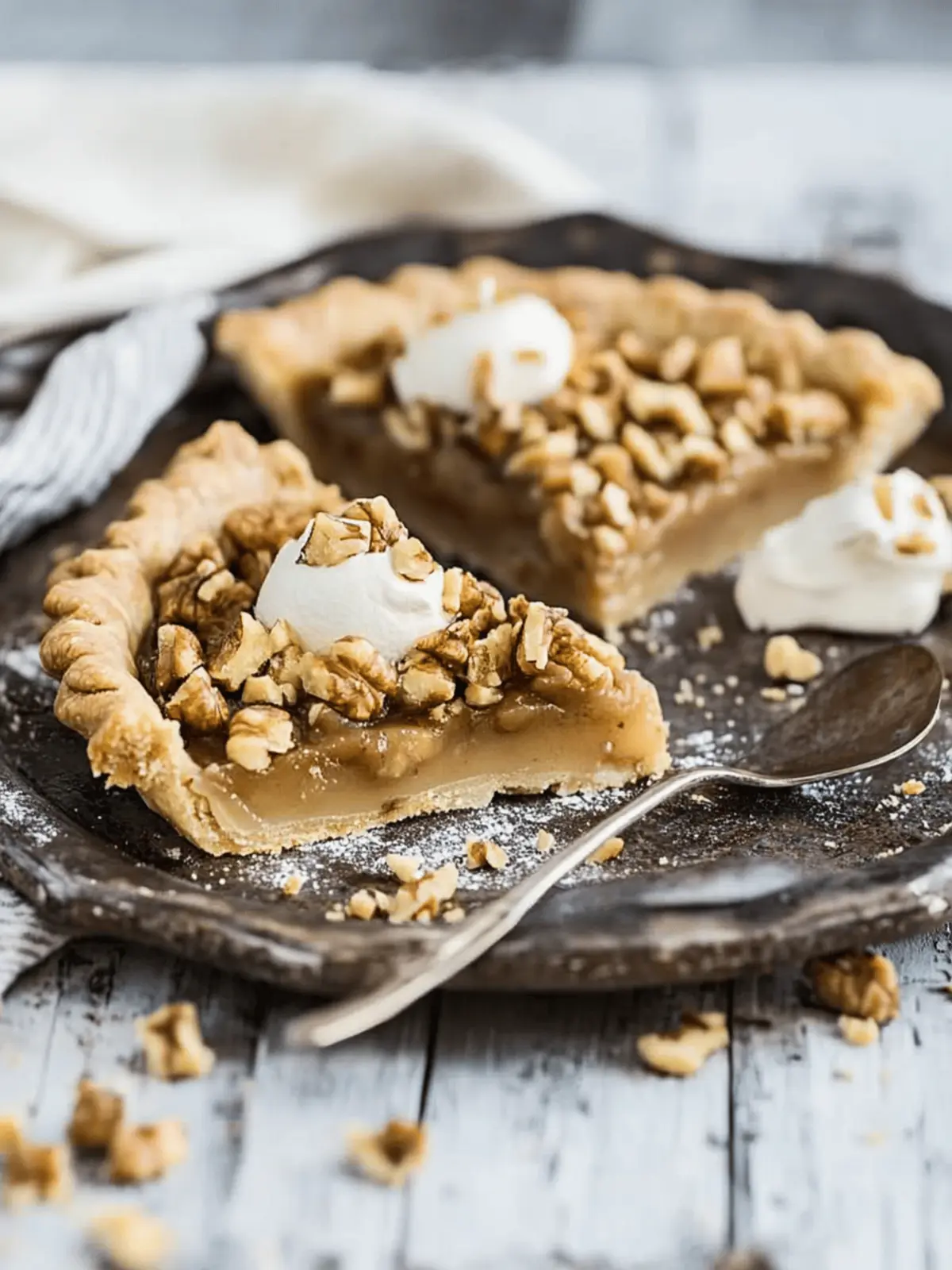 Chocolate Walnut Pie