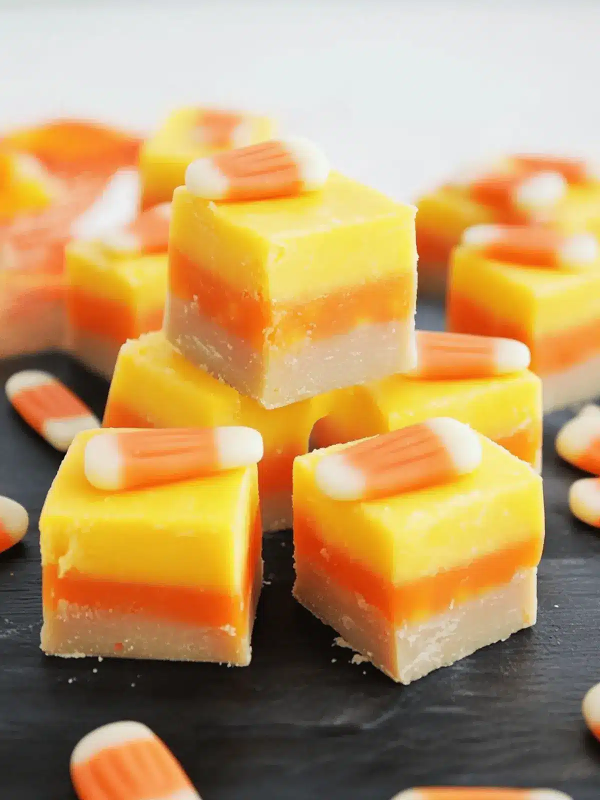 Pretty Candy Corn Halloween Fudge Recipe for Festive Fun 3 Pretty Candy Corn Halloween Fudge Recipe