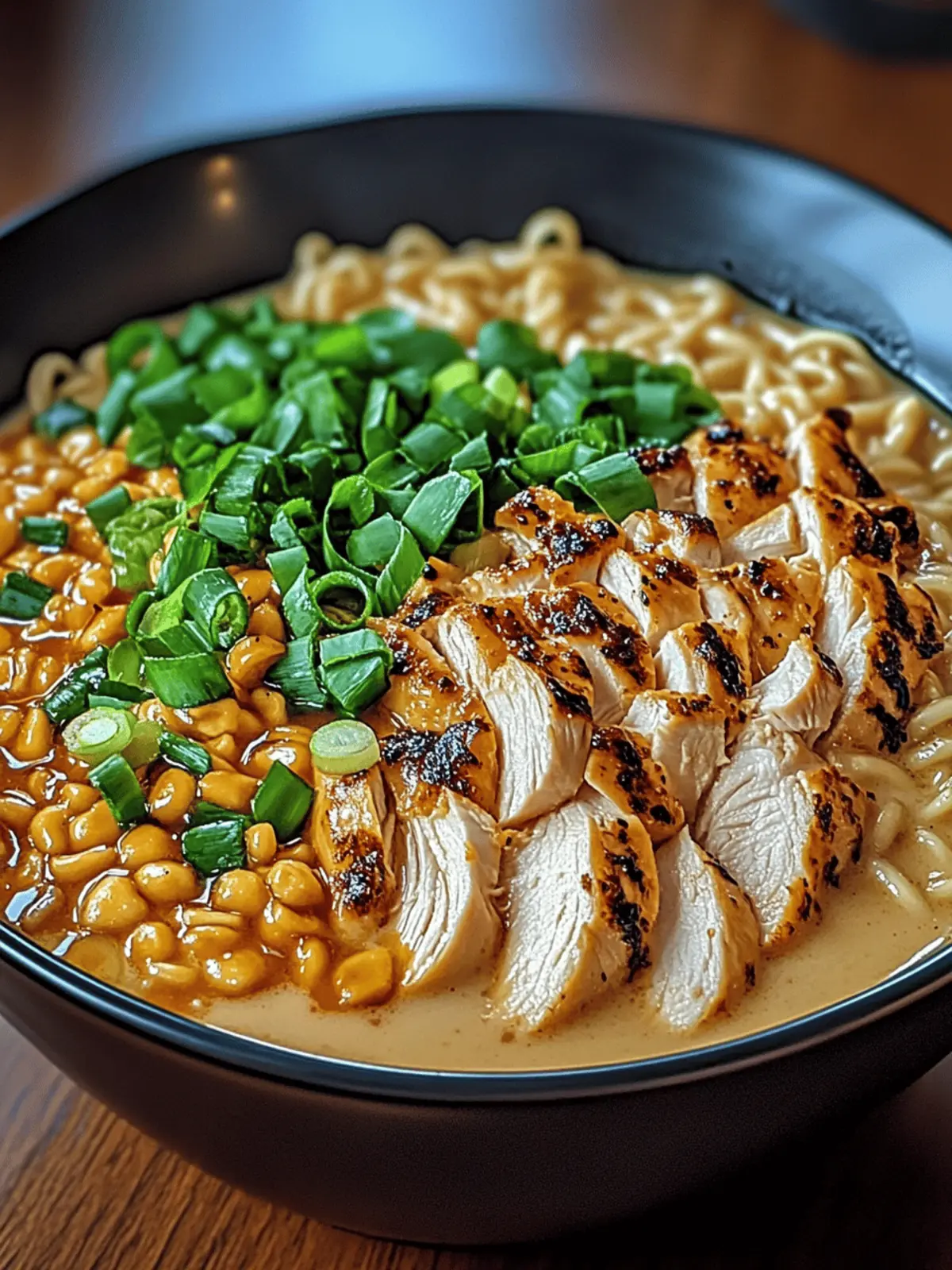 Fiery Chicken Ramen with Creamy Garlic Sauce: Your New Comfort Bowl 2 Fiery Chicken Ramen with Creamy Garlic Sauce