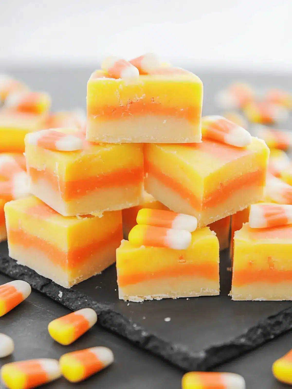 Pretty Candy Corn Halloween Fudge Recipe for Festive Fun 2 Pretty Candy Corn Halloween Fudge Recipe
